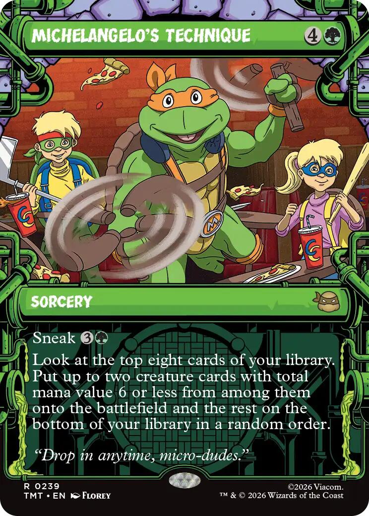 Michelangelo's Technique (Showcase) [TMT - 239]
