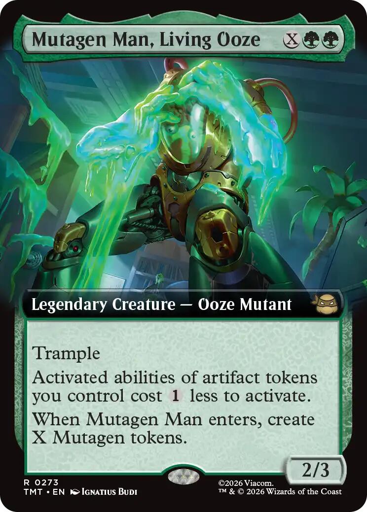 Mutagen Man, Living Ooze (Extended Art) [TMT - 273]