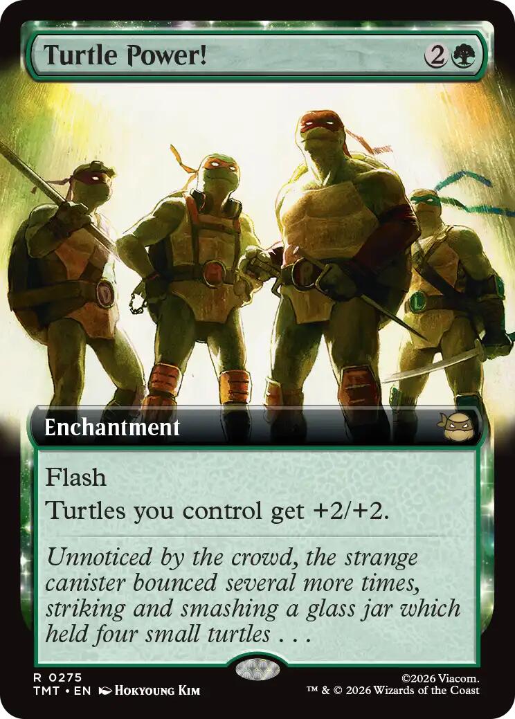 Turtle Power! (Extended Art) [TMT - 275]
