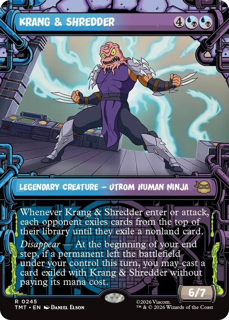 Krang & Shredder (Showcase) [TMT - 245]