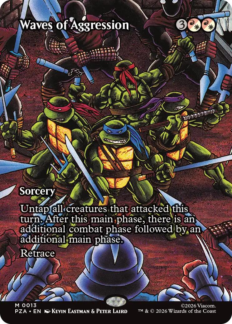 Waves of Aggression (Borderless) [PZA - 13]