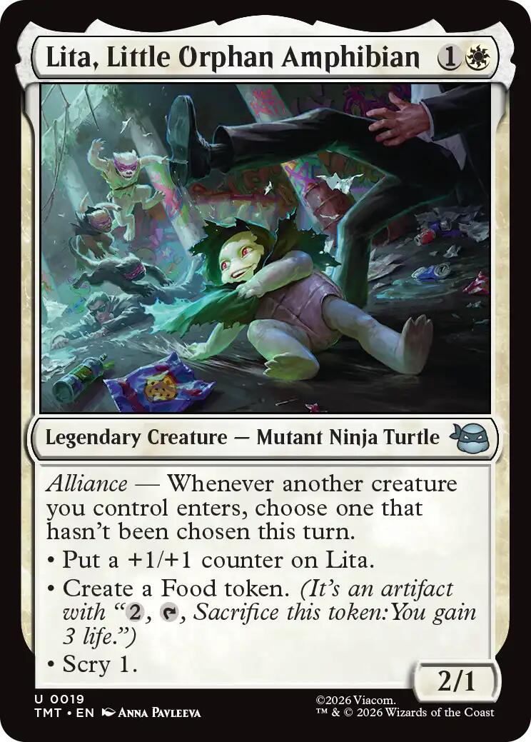 Lita, Little Orphan Amphibian [TMT - 19]