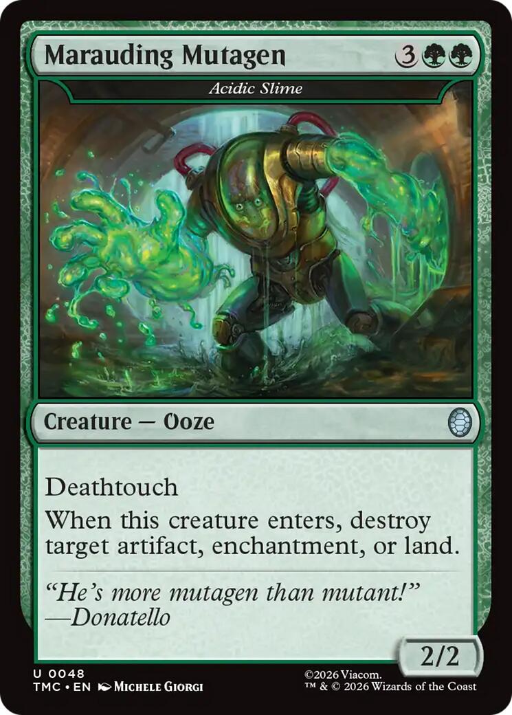 Marauding Mutagen - Acidic Slime [TMC - 48]