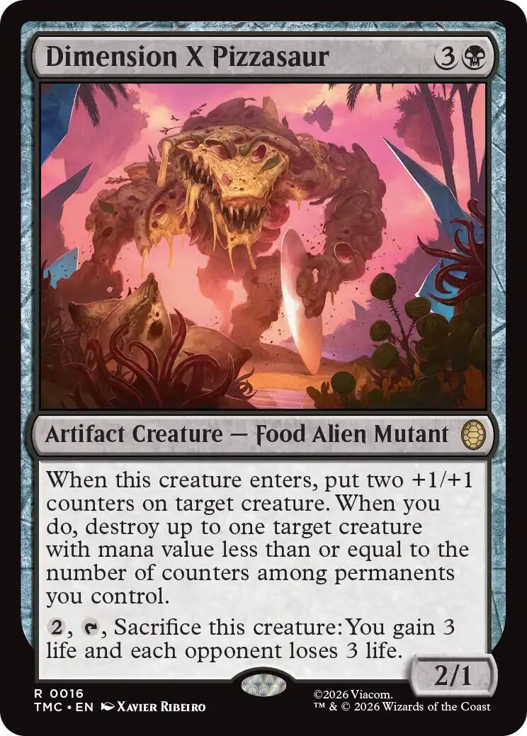 Dimension X Pizzasaur [TMC - 16]