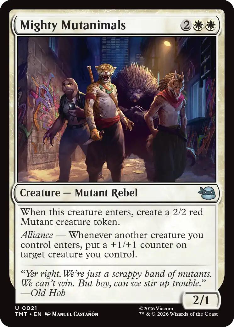 Mighty Mutanimals [TMT - 21]