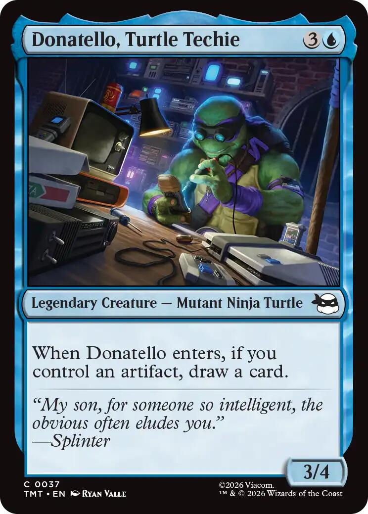 Donatello, Turtle Techie [TMT - 37]