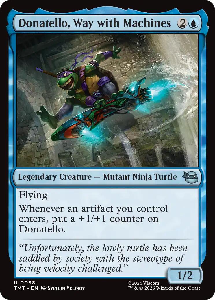 Donatello, Way with Machines [TMT - 38]
