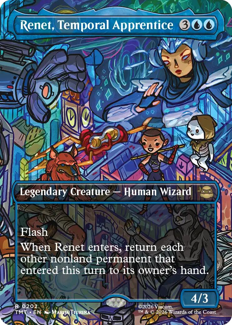 Renet, Temporal Apprentice (Borderless) [TMT - 202]