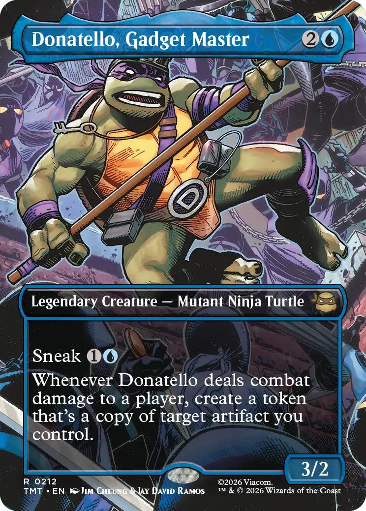 Donatello, Gadget Master (Borderless) [TMT - 212]