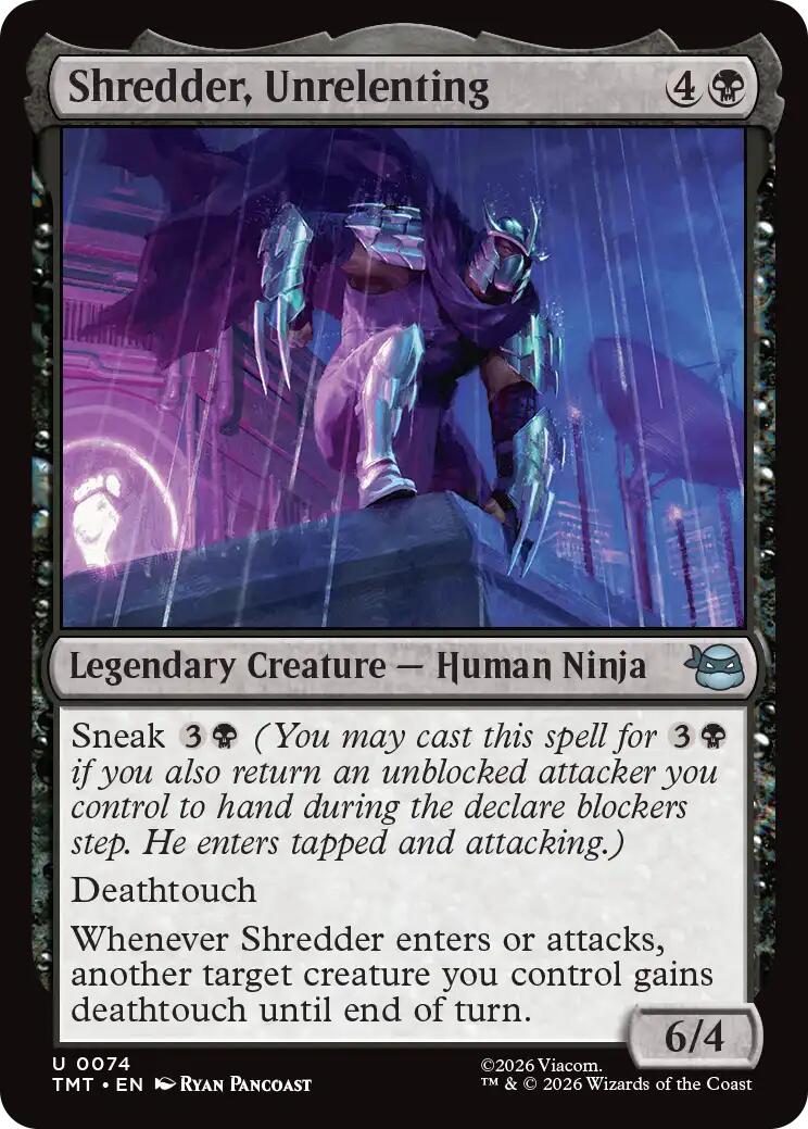 Shredder, Unrelenting [TMT - 74]