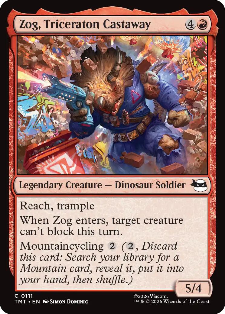 Zog, Triceraton Castaway [TMT - 111]