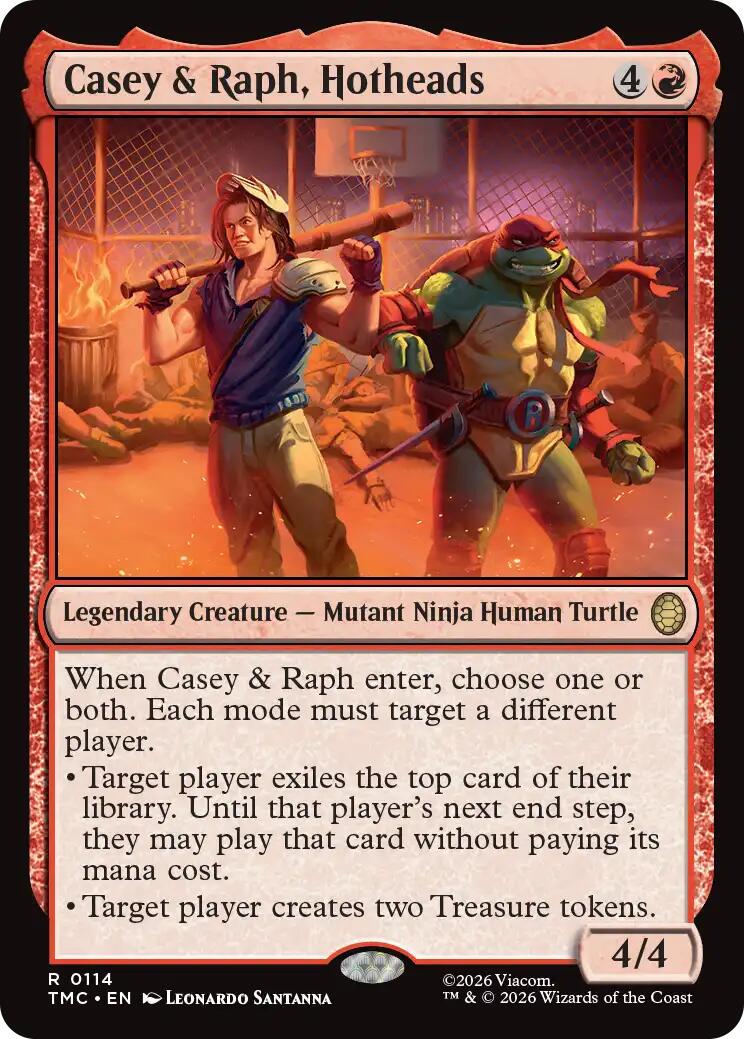 Casey & Raph, Hotheads [TMC - 114]