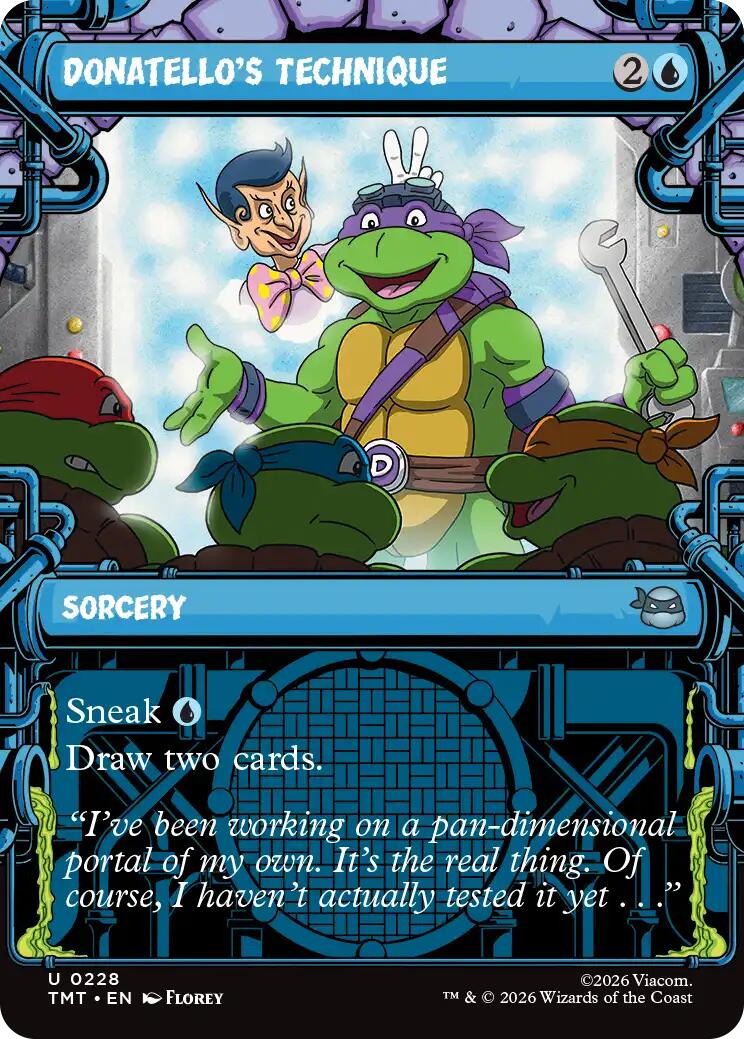 Donatello's Technique (Showcase) [TMT - 228]