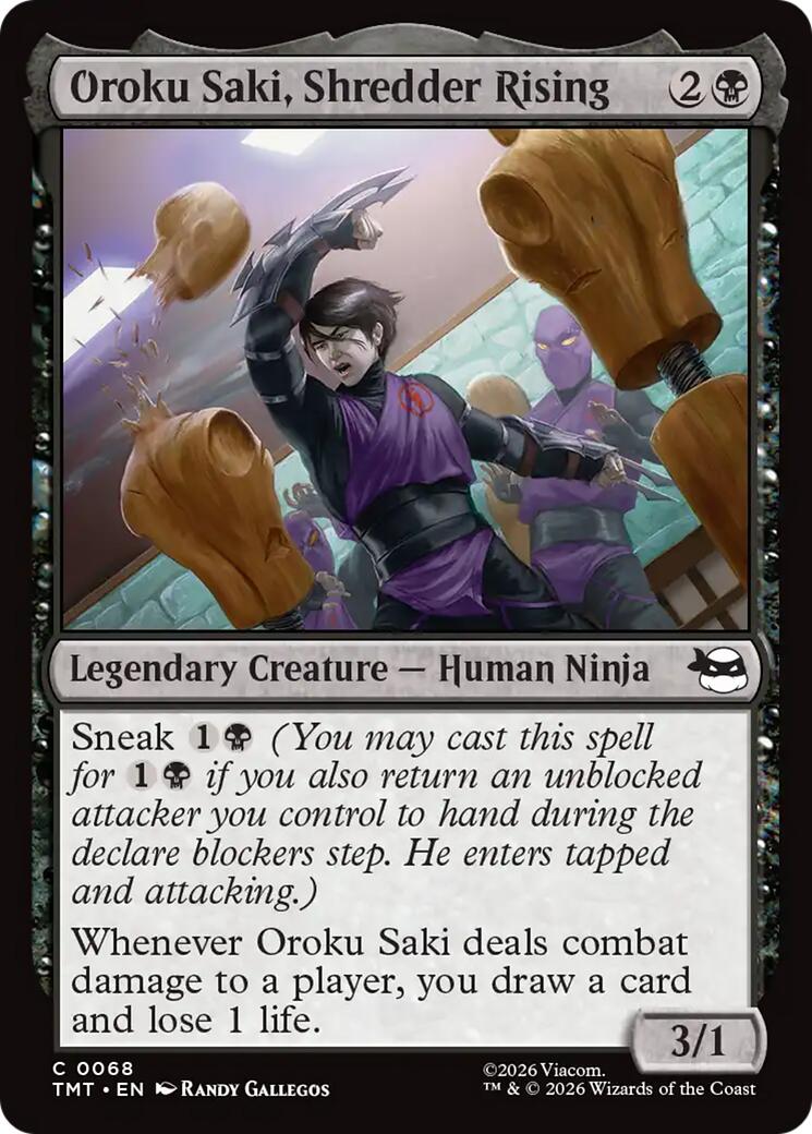 Oroku Saki, Shredder Rising [TMT - 68]