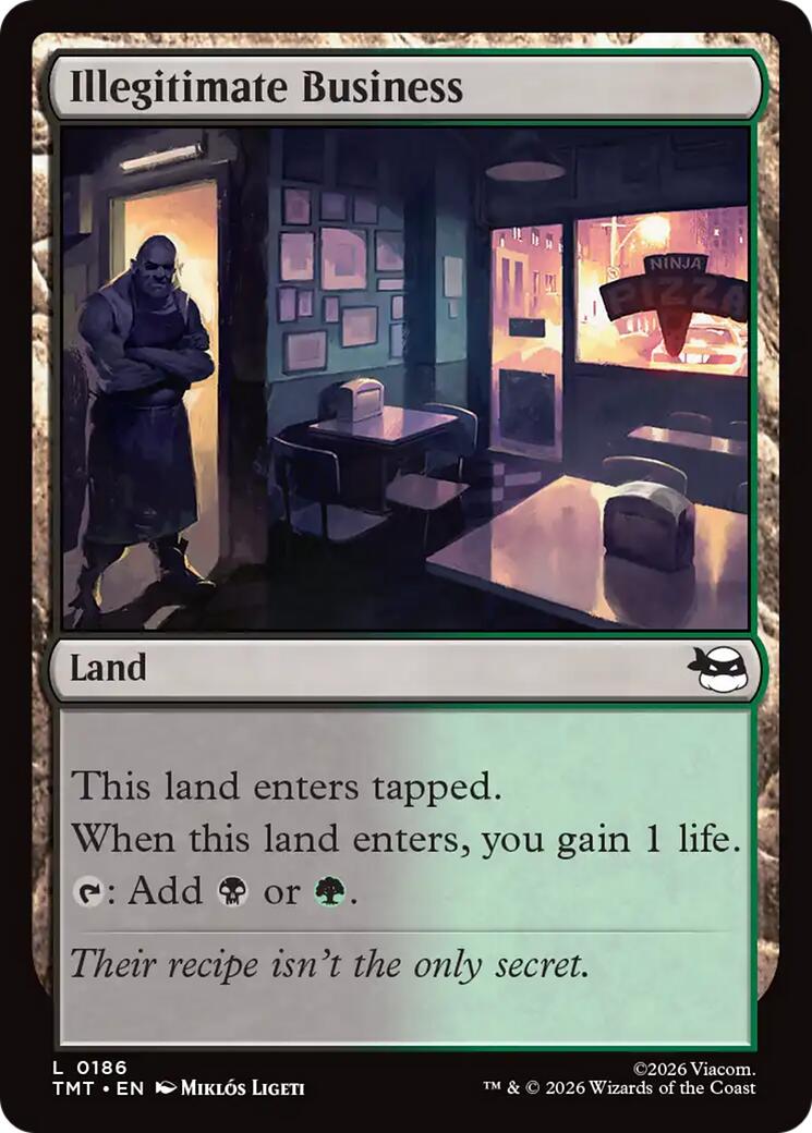 Illegitimate Business [TMT - 186]