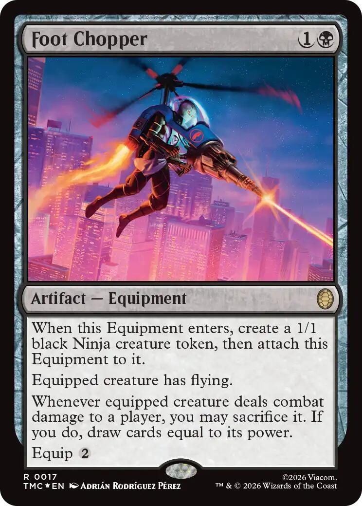 Foot Chopper (Surge Foil) [TMC - 17]