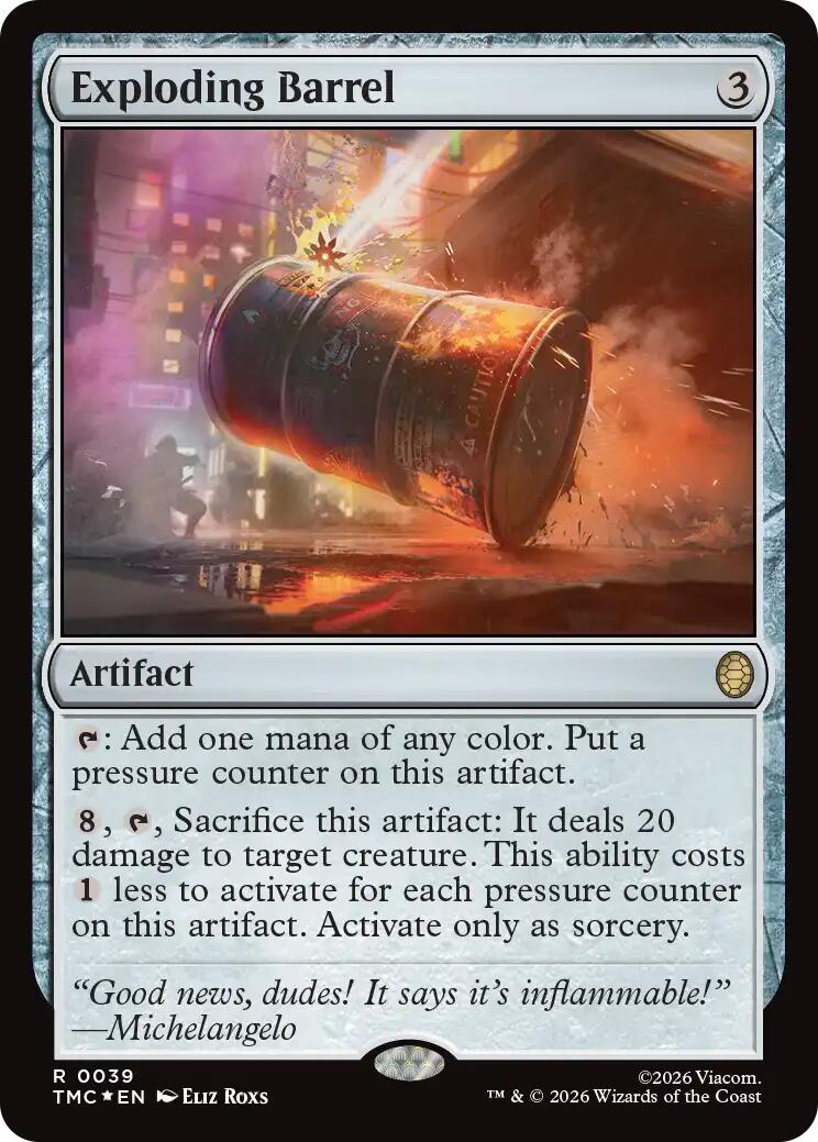 Exploding Barrel (Surge Foil) [TMC - 39]