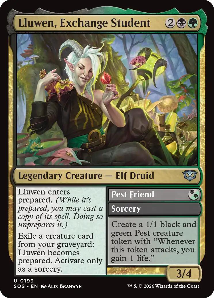 Lluwen, Exchange Student [SOS - 199]