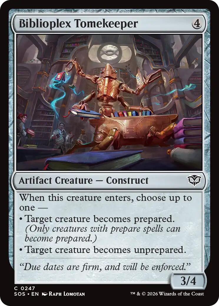 Biblioplex Tomekeeper [SOS - 247]