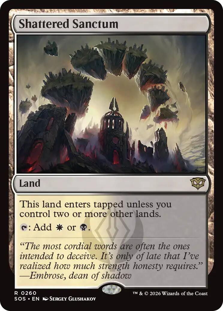 Shattered Sanctum [SOS - 260]