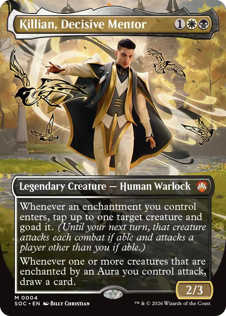 Killian, Decisive Mentor (Borderless) [SOC - 4]