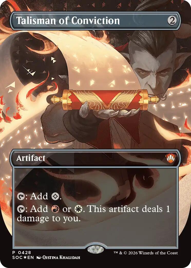 Talisman of Conviction (Borderless) [SOC - 428]