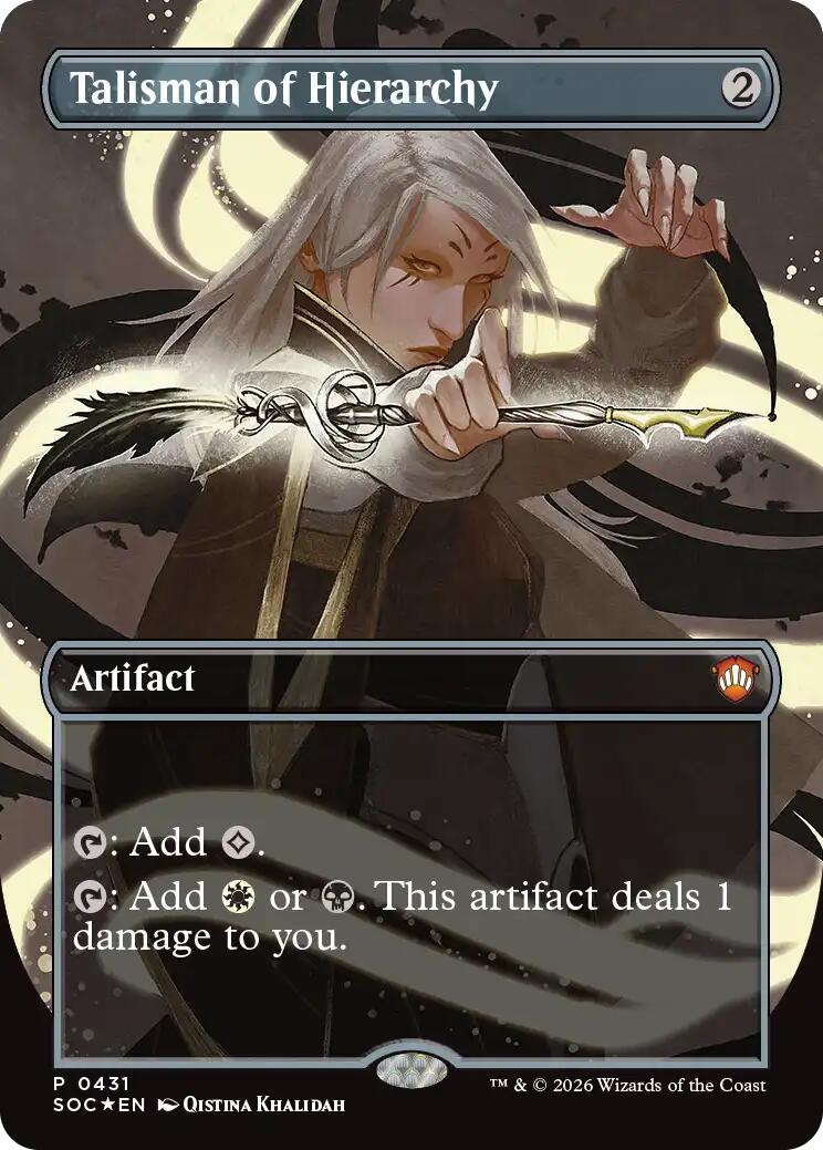 Talisman of Hierarchy (Borderless) [SOC - 431]