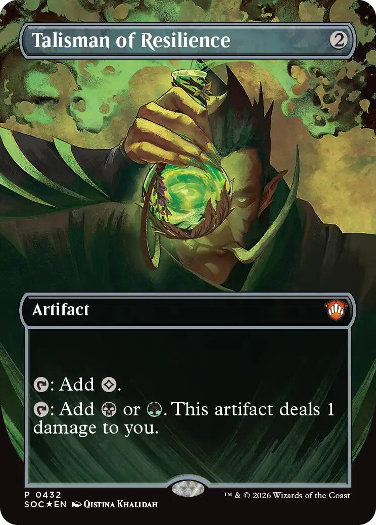 Talisman of Resilience (Borderless) [SOC - 432]