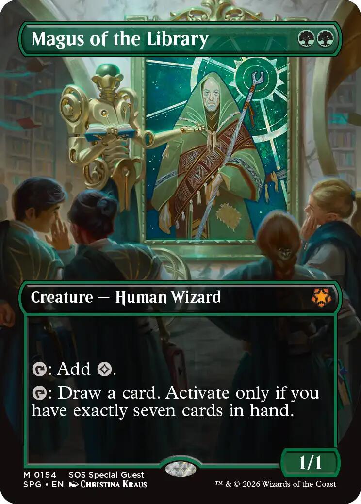 Magus of the Library (Borderless) [SPG - 154]