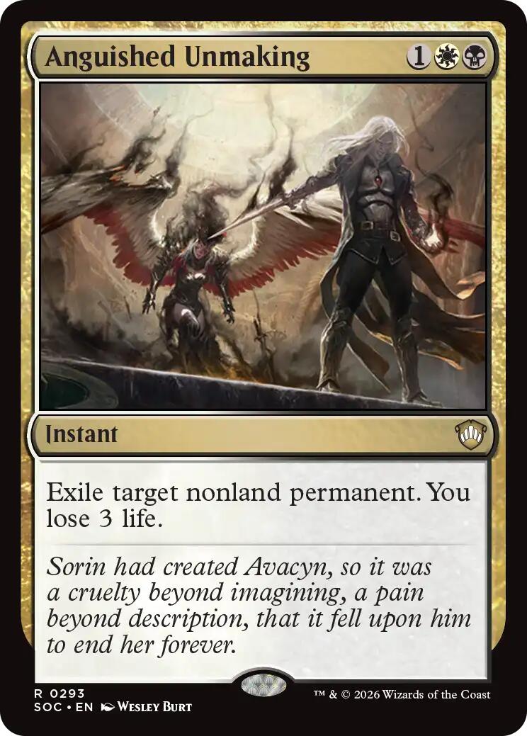 Anguished Unmaking [SOC - 293]