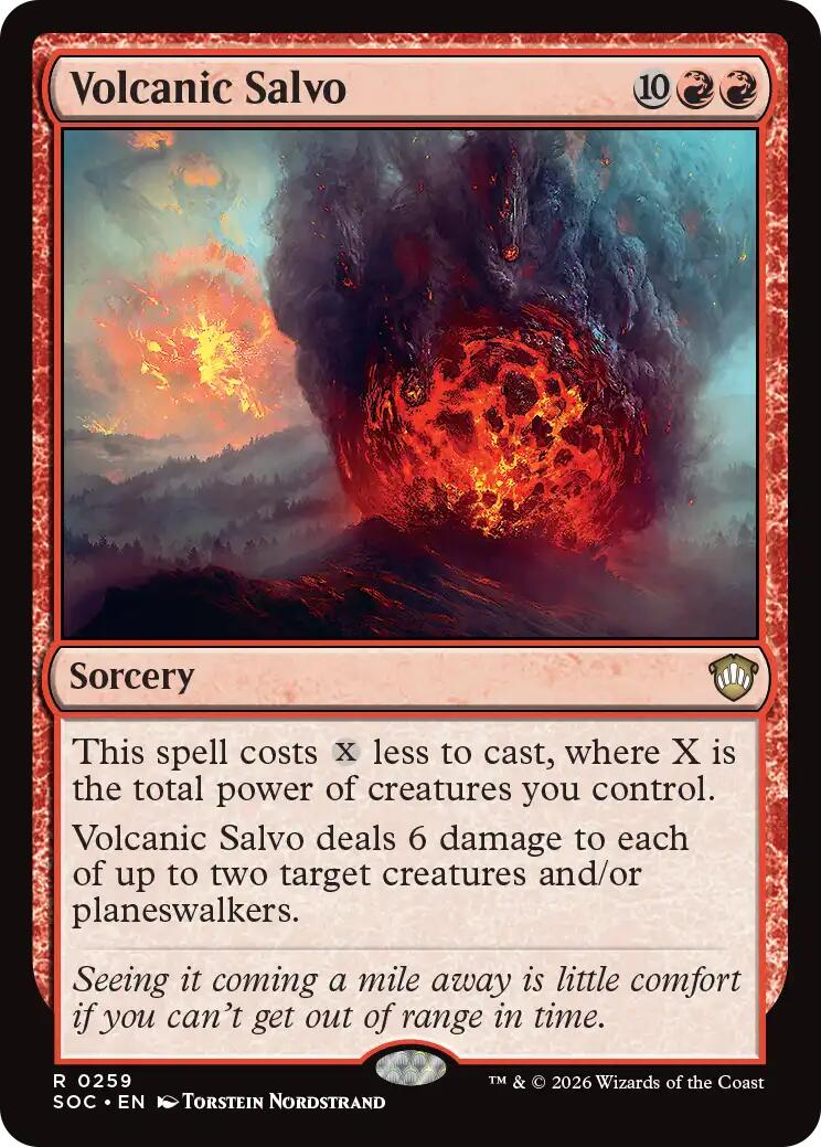 Volcanic Salvo [SOC - 259]