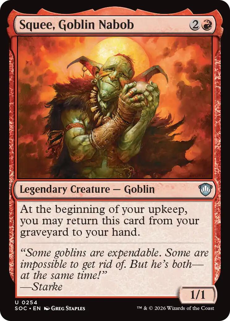 Squee, Goblin Nabob [SOC - 254]