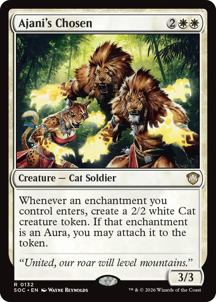 Ajani's Chosen [SOC - 132]
