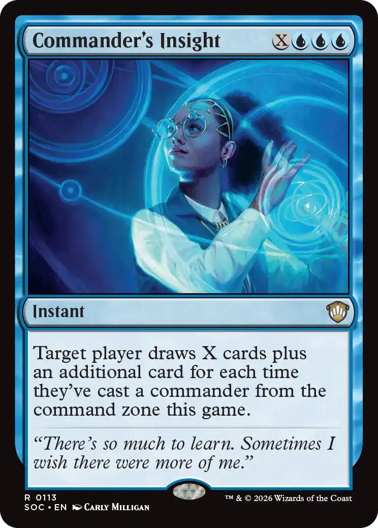 Commander's Insight [SOC - 113]
