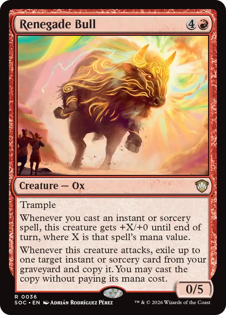 Renegade Bull [SOC - 36]