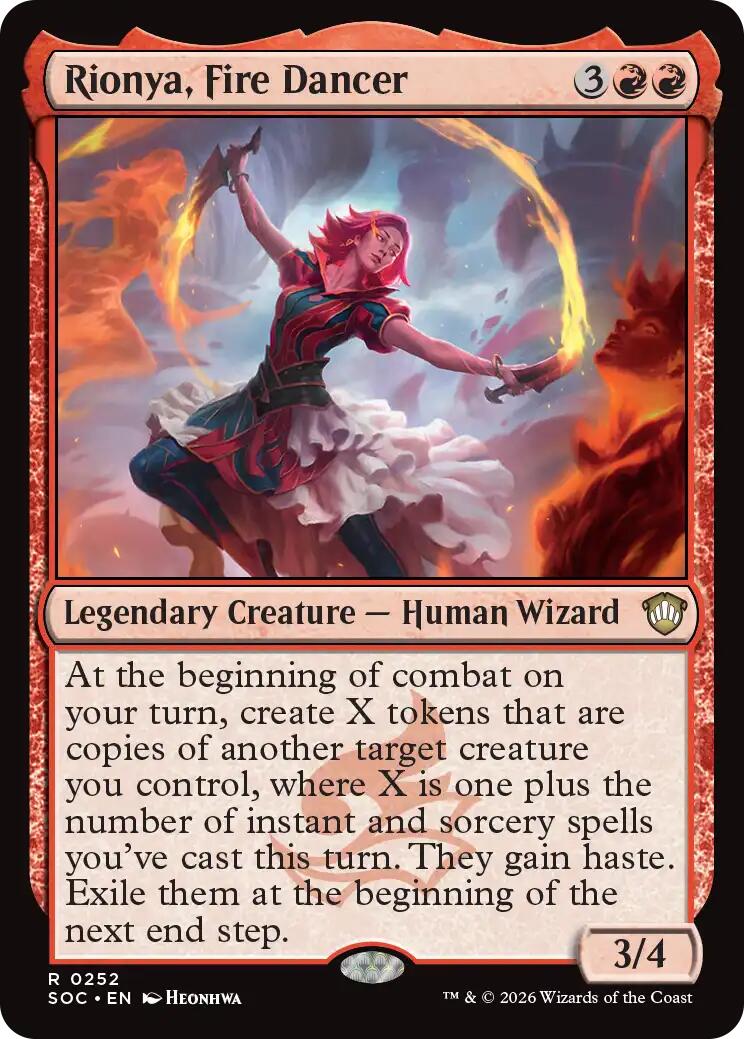 Rionya, Fire Dancer [SOC - 252]