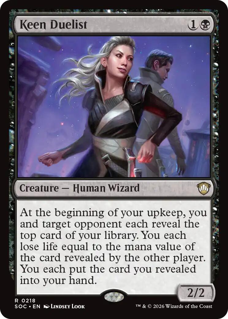 Keen Duelist [SOC - 218]