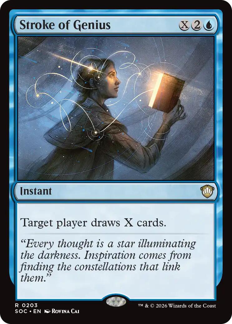 Stroke of Genius [SOC - 203]