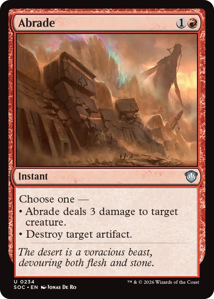 Abrade [SOC - 234]