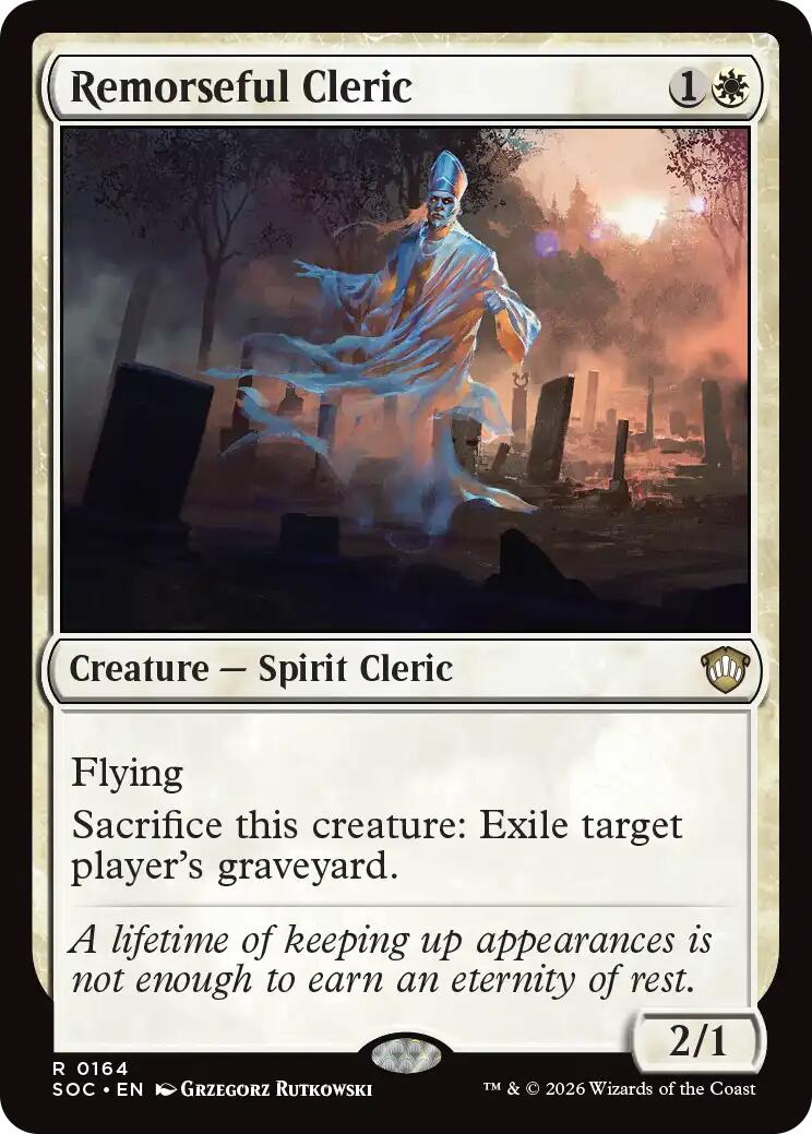 Remorseful Cleric [SOC - 164]