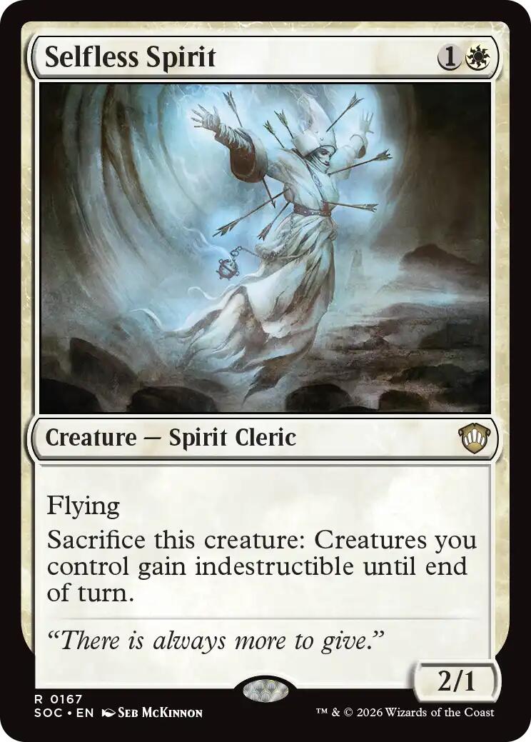 Selfless Spirit [SOC - 167]