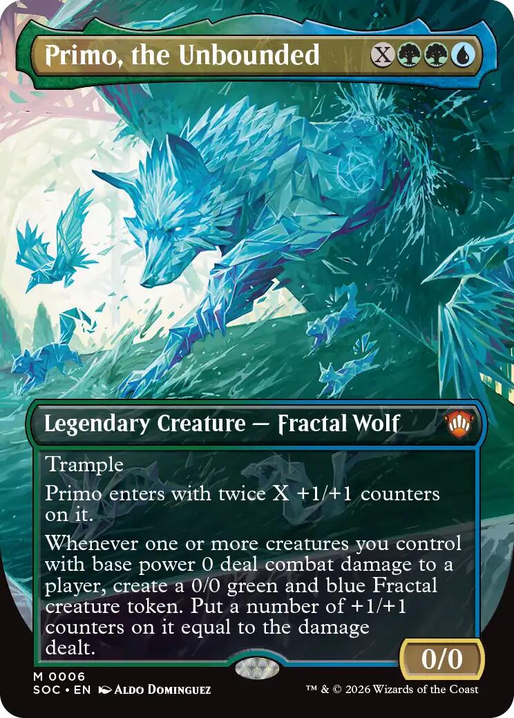 Primo, the Unbounded (Borderless) [SOC - 6]