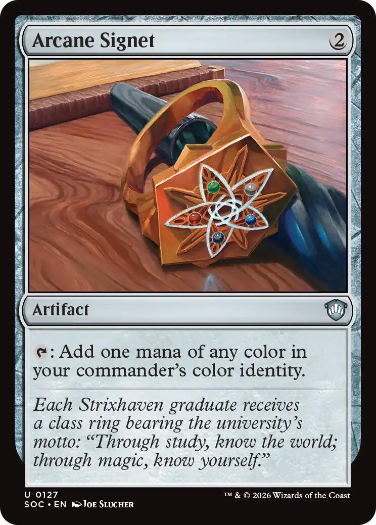 Arcane Signet [SOC - 127]