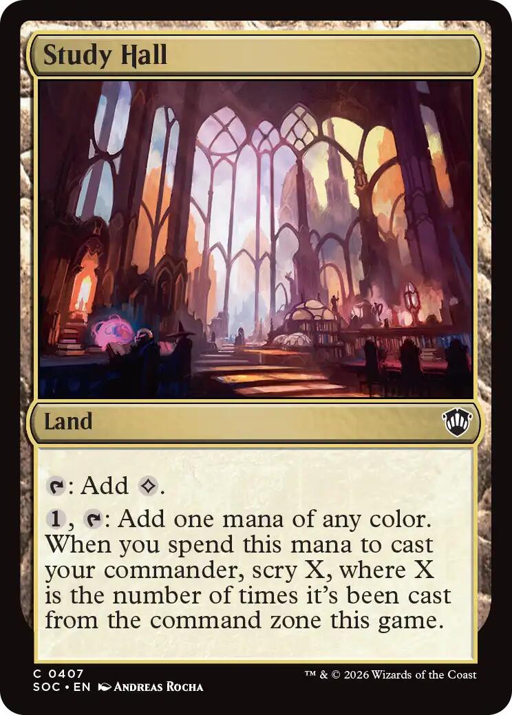 Study Hall [SOC - 407]