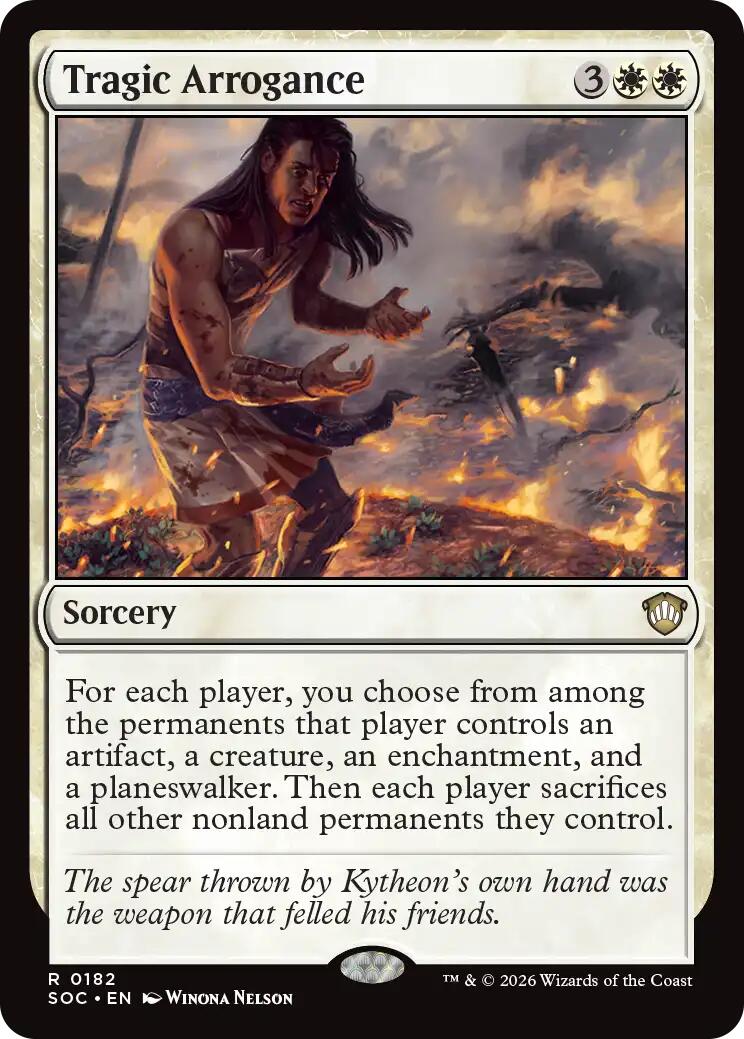 Tragic Arrogance [SOC - 182]