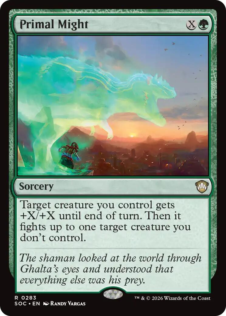 Primal Might [SOC - 283]