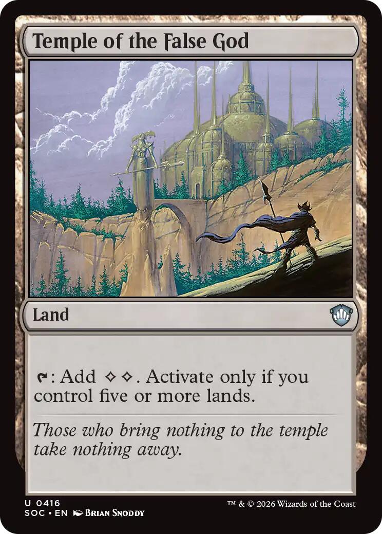 Temple of the False God [SOC - 416]