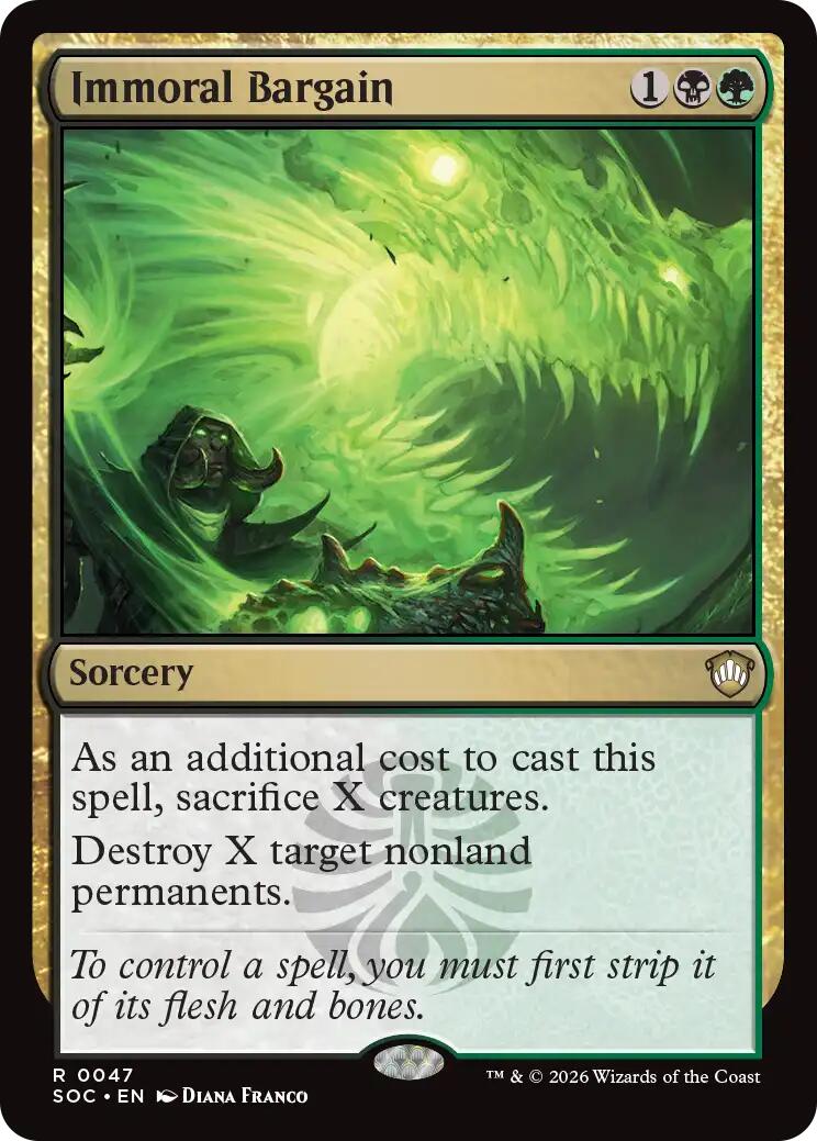 Immoral Bargain [SOC - 47]