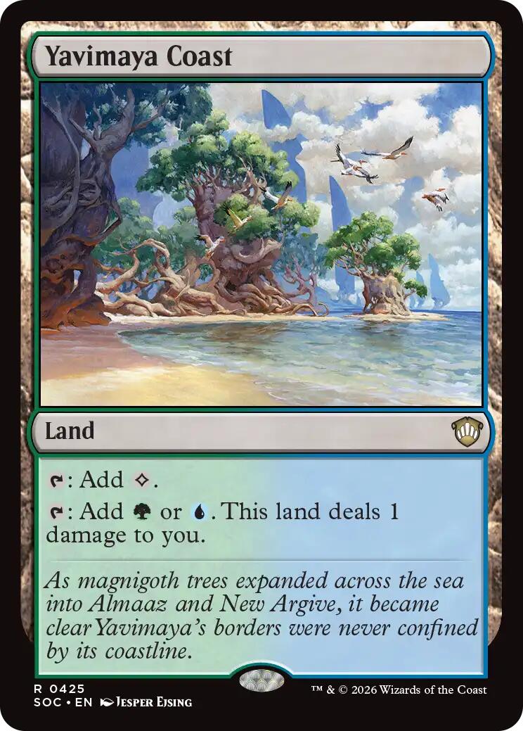 Yavimaya Coast [SOC - 425]