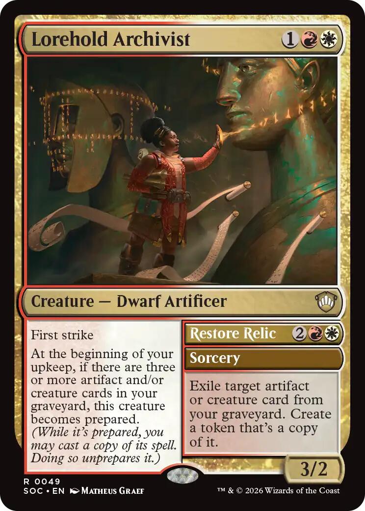 Lorehold Archivist [SOC - 49]